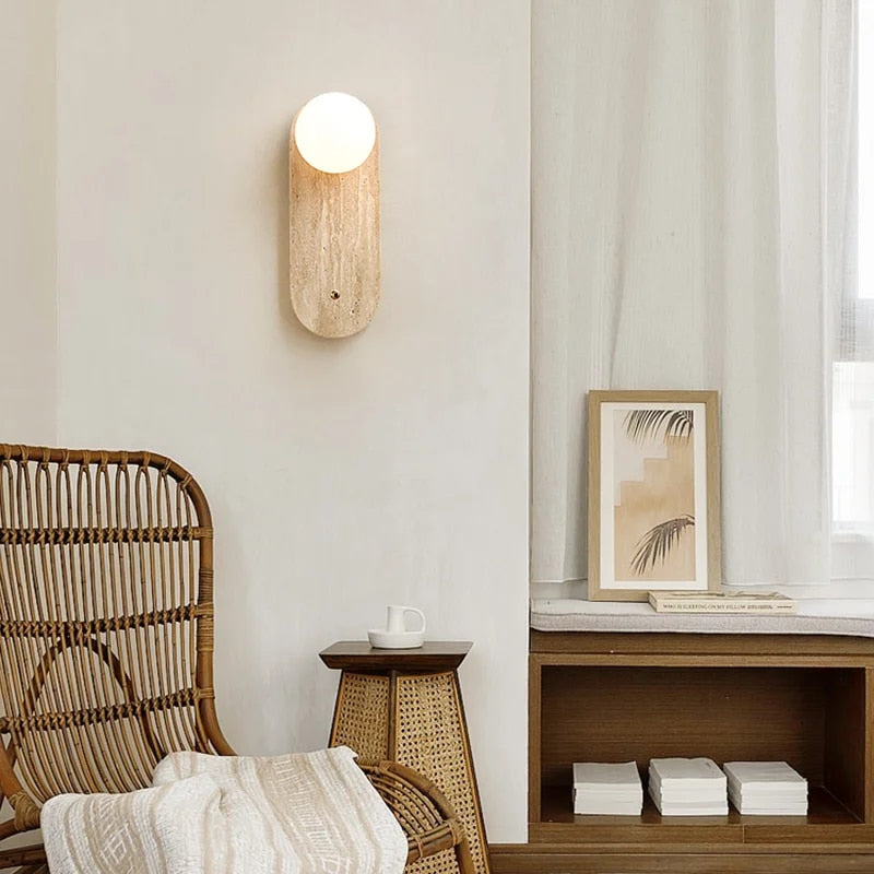 Lara Stone Wall Light lamp