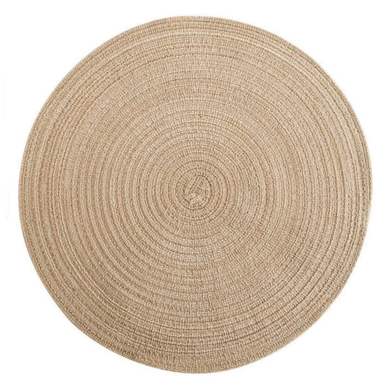 Teahouse Round Table Placemats and Drink Coasters