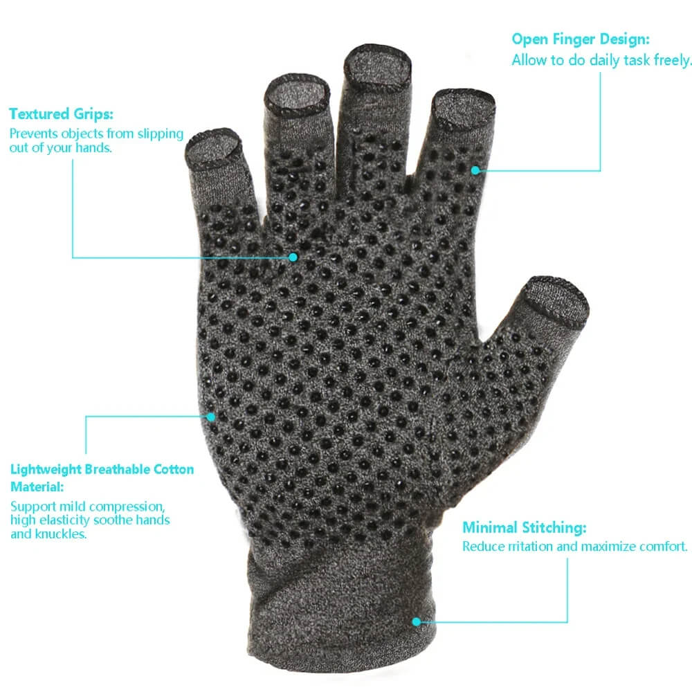 Guantes de compresión para artritis