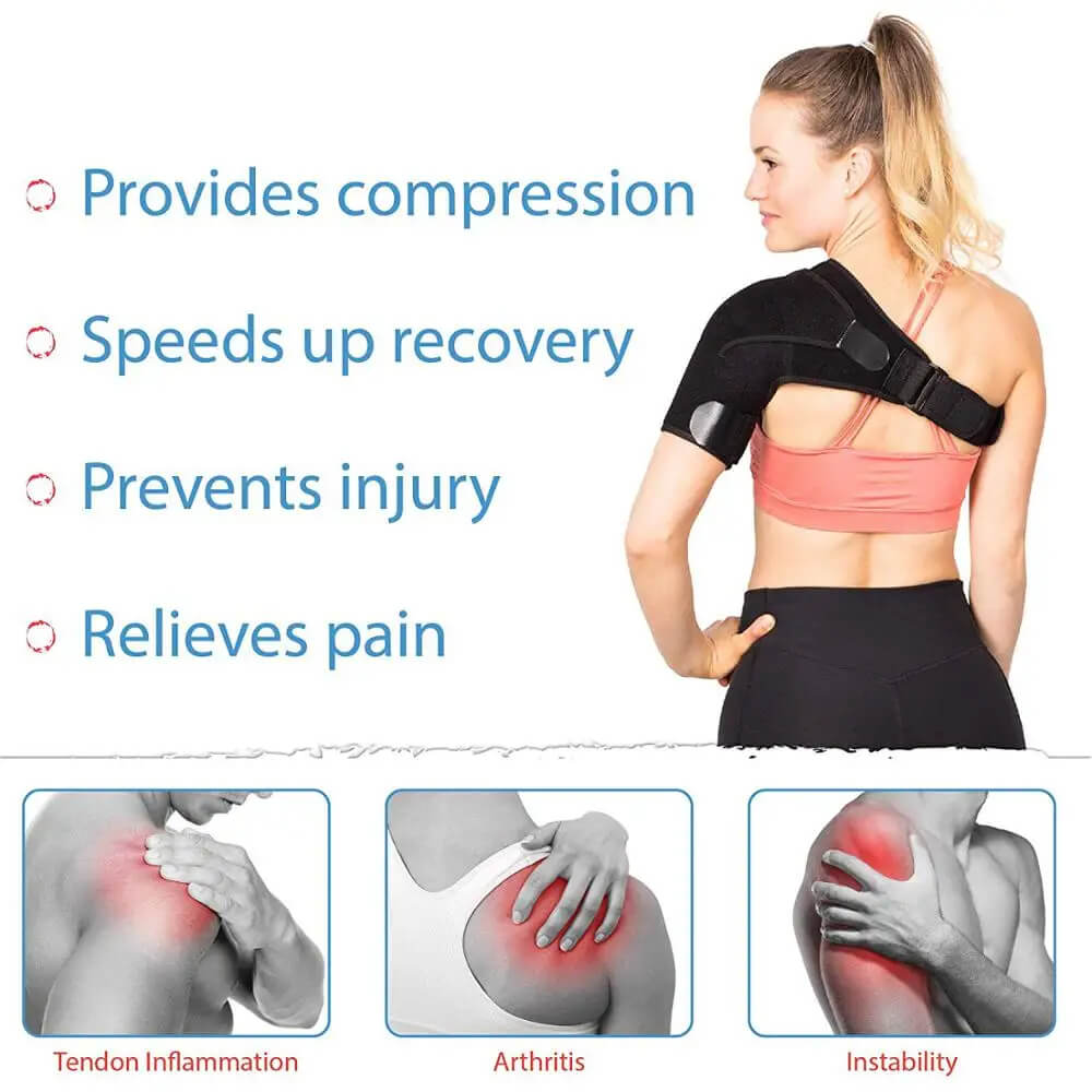 ShoulderShield™ - Compressie Schouderbrace