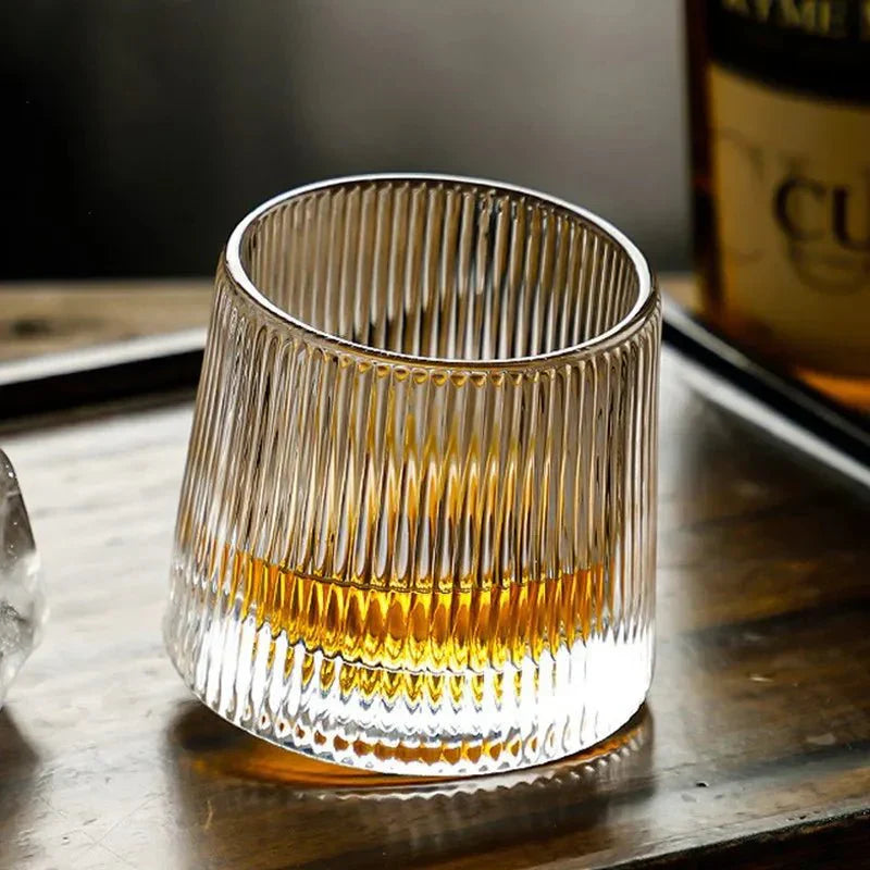 Tekstureret Ripple Effect Whiskyglas