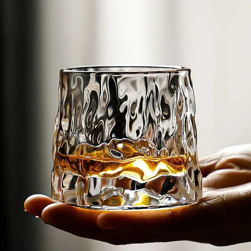 Tekstureret Ripple Effect Whiskyglas