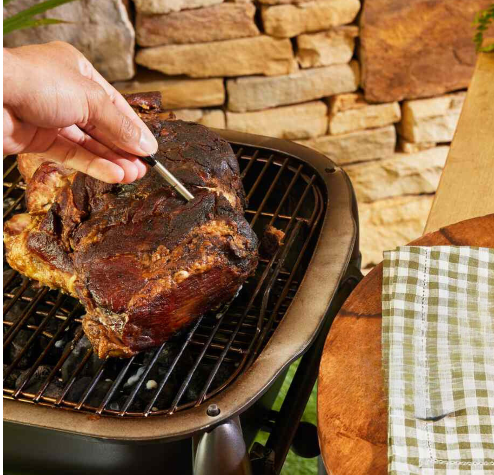 Bezdrátový teploměr na maso – Perfektní steaky, BBQ, ryby nebo krůta snadno