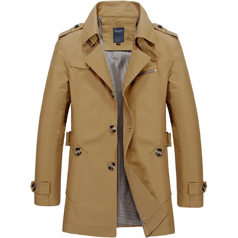 Thomas - Mittellange Trenchcoat-Jacke