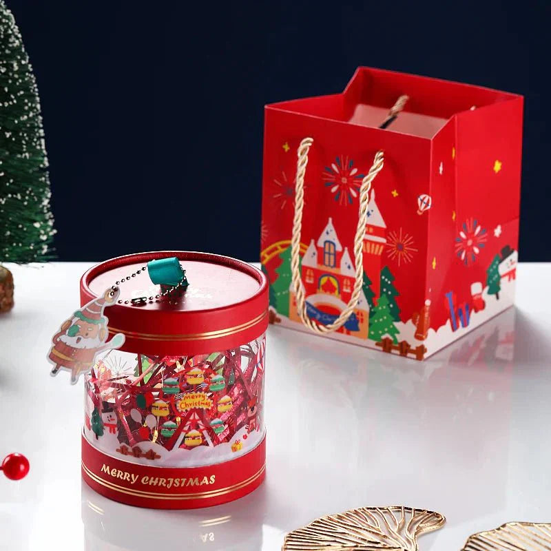 Transparent Christmas Glass Cup With Optional Gift Box