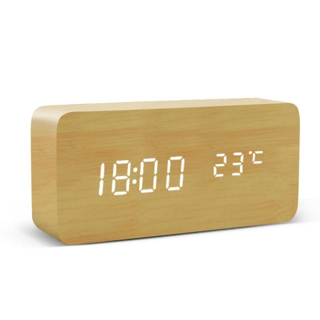 Tree Minimalist LED Alarm Clock