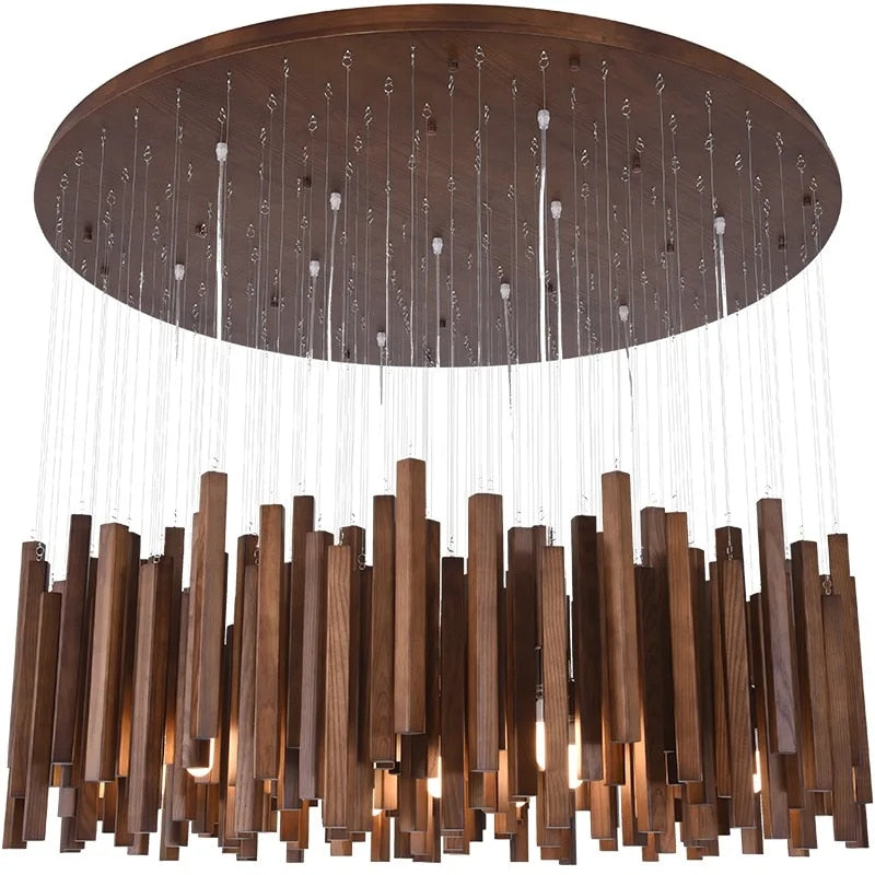 Blossom Wooden Ceiling Lamp