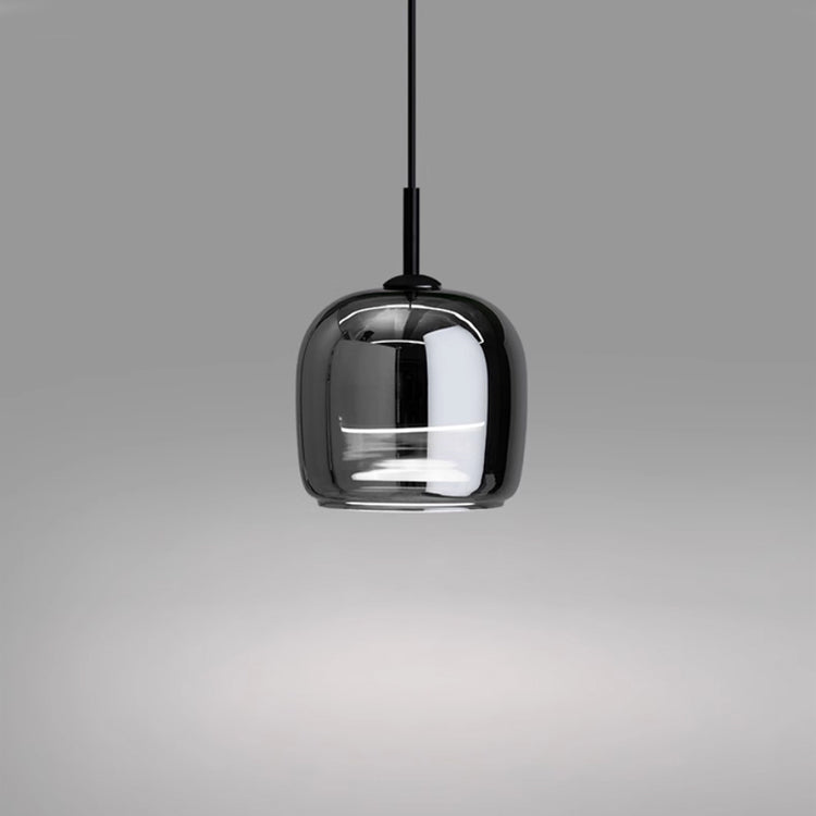 MidnightShine – Black glass design hanging lamp