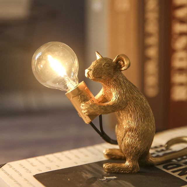 Enlightened Mouse - Original lamp for your home: mouse lamp