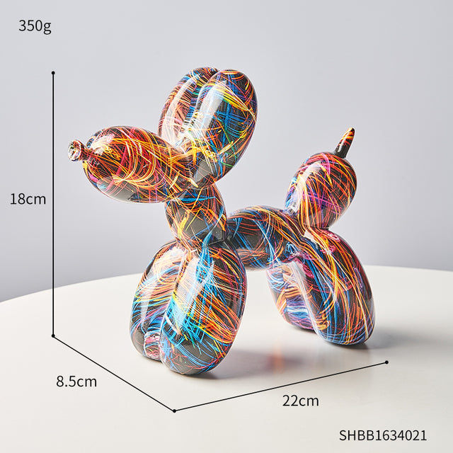 Abstrakt graffiti statuette