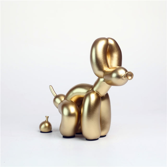 Balloon Dog Pooping Decor