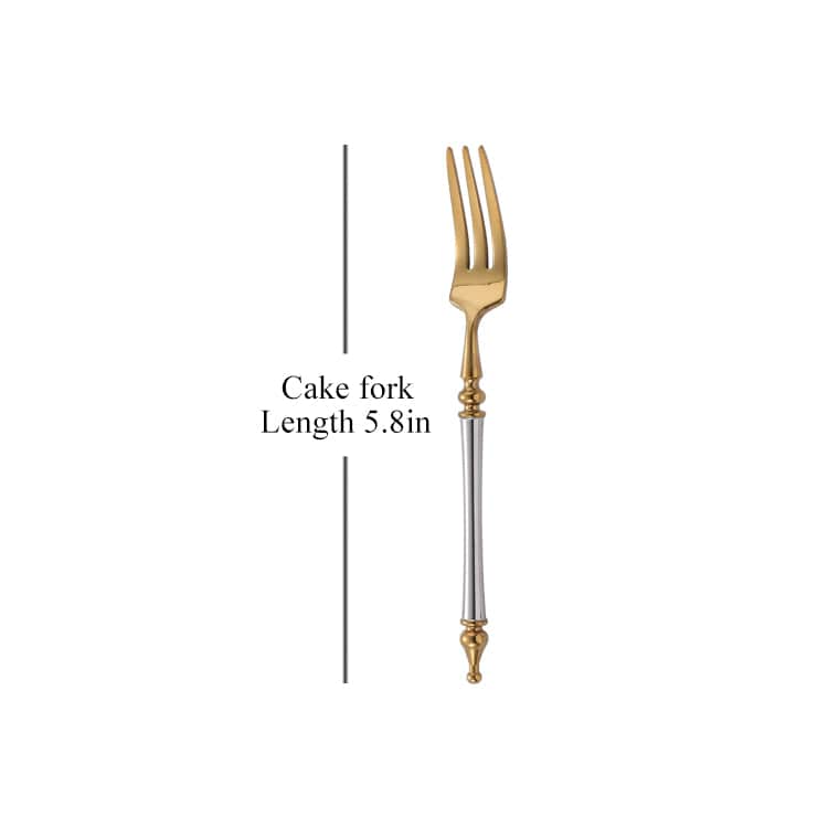 Noble Golden Cutlery Set