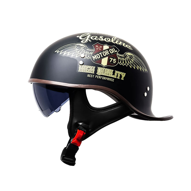 Retrostreet Half Helm Visor - DOT Goedgekeurd