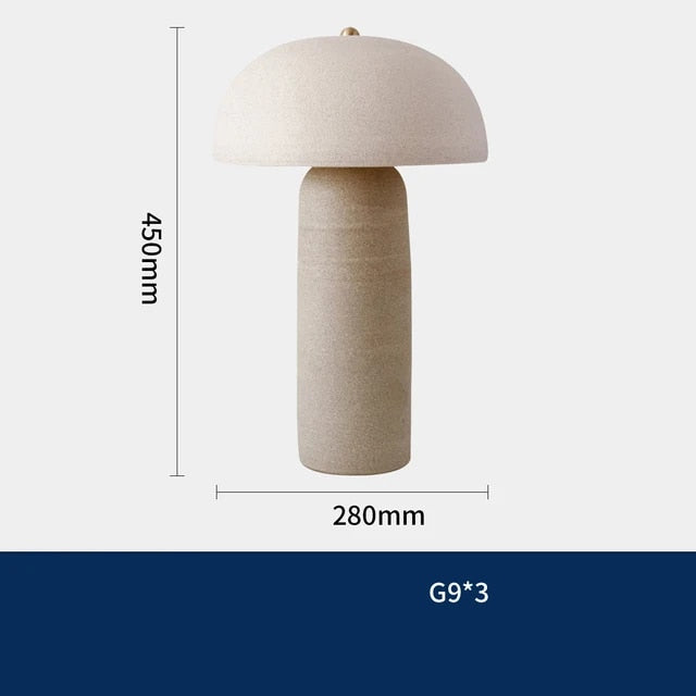 Porter Mushroom Antique Table Lamp