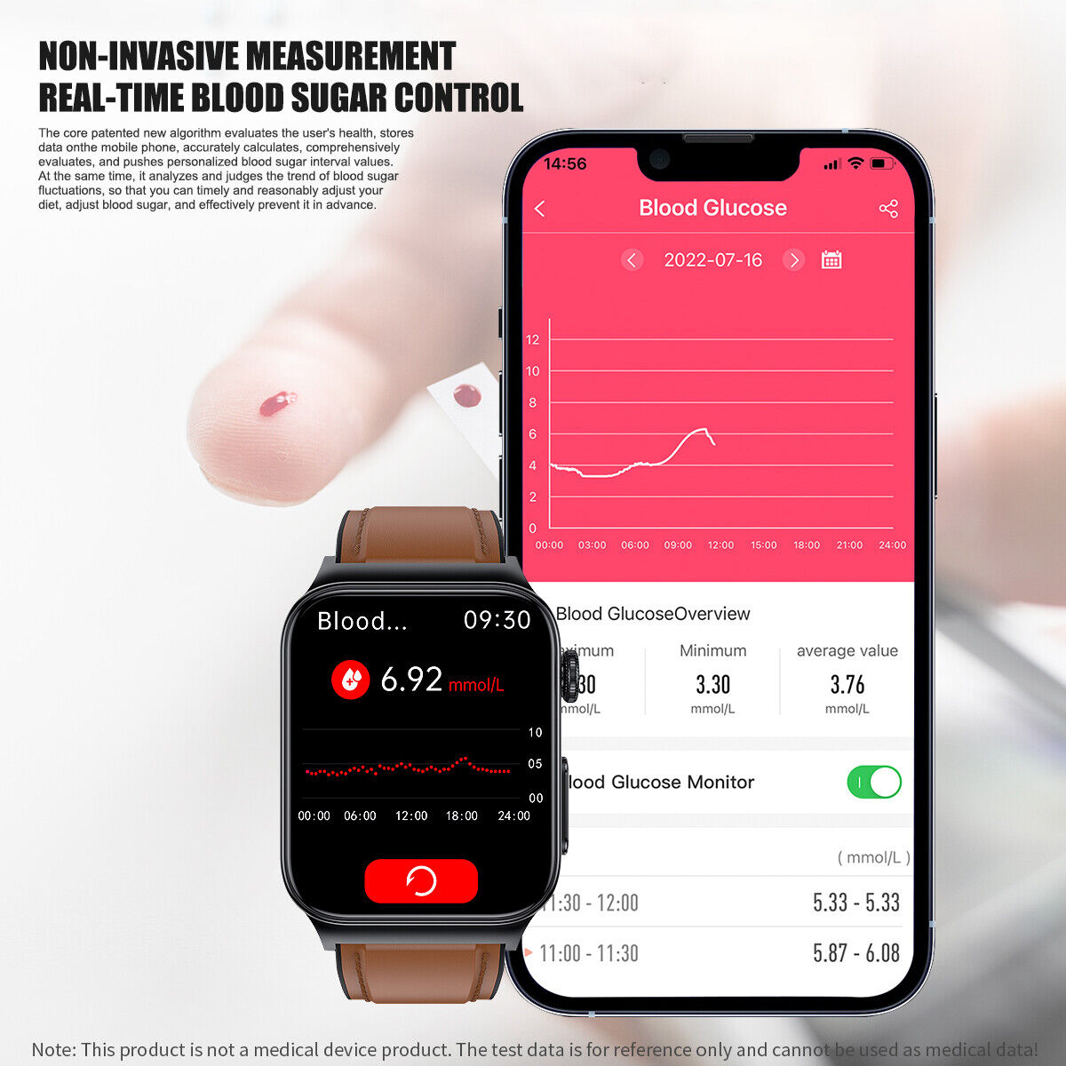 Smartwatch for Diabetes Monitoring: Sleek and Stylish Solution for Effective Diabetes Management