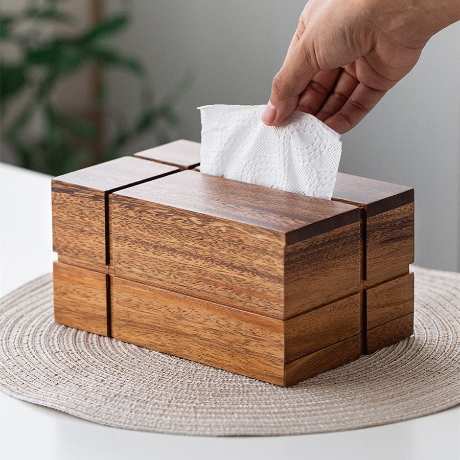 Valnød Tissue Box