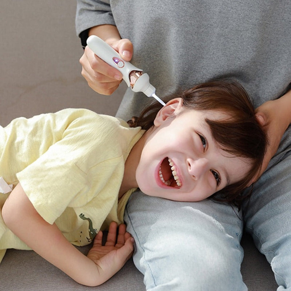 Aspirateur sans douleur pour la collecte de cire pour l'oreille