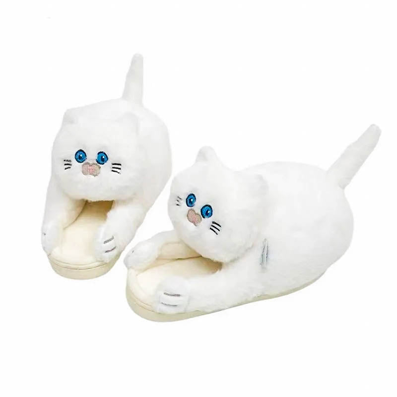 Kattenslippers med klem - Dame