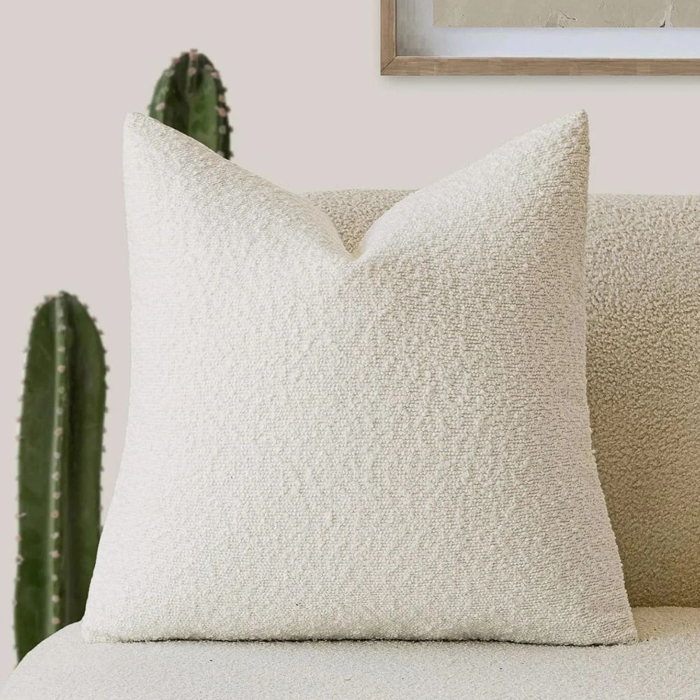 Timeless Bouclé Cushion Cover