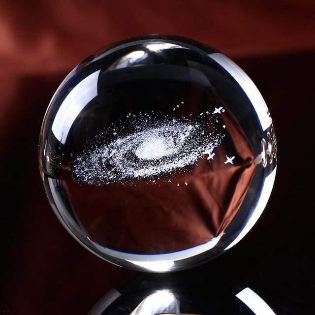 Boule de cristal 3D de la galaxie