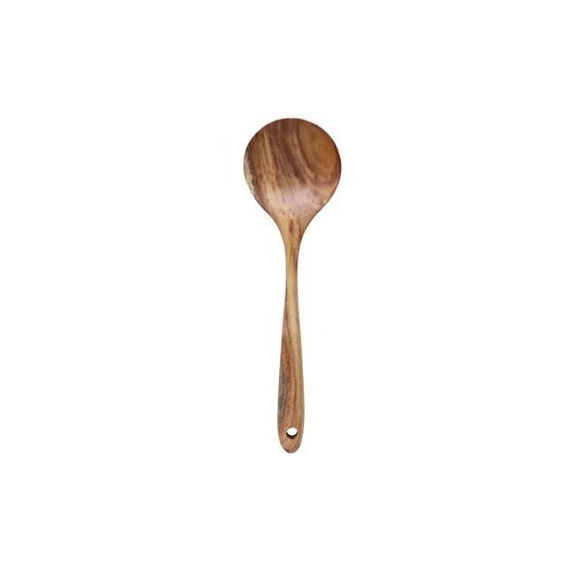 Woodland Teak Kitchen Utensils Collection