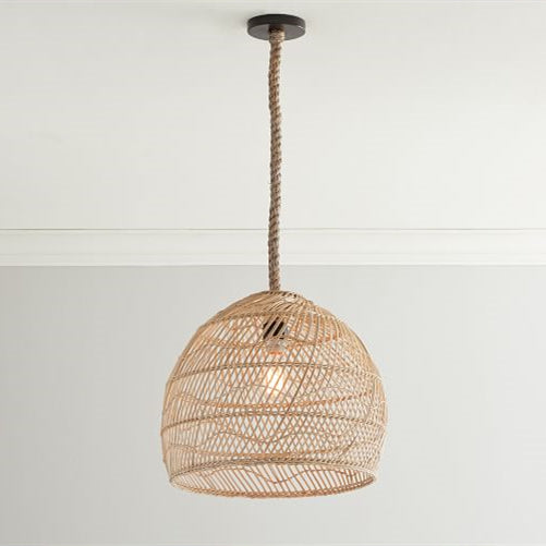 Hemp Rope Hanging Ceiling Lights