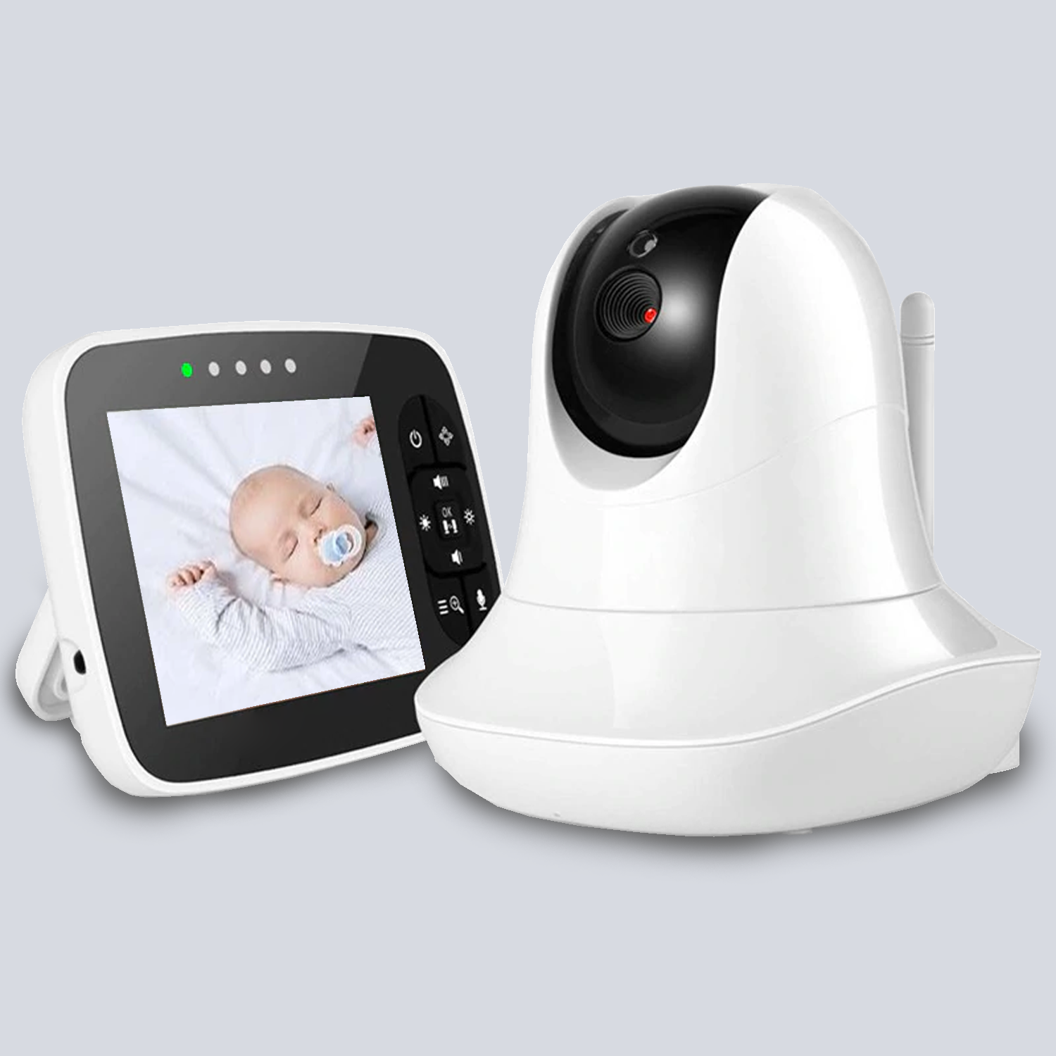 Trådløs Night Vision HD Babyalarm - Pro