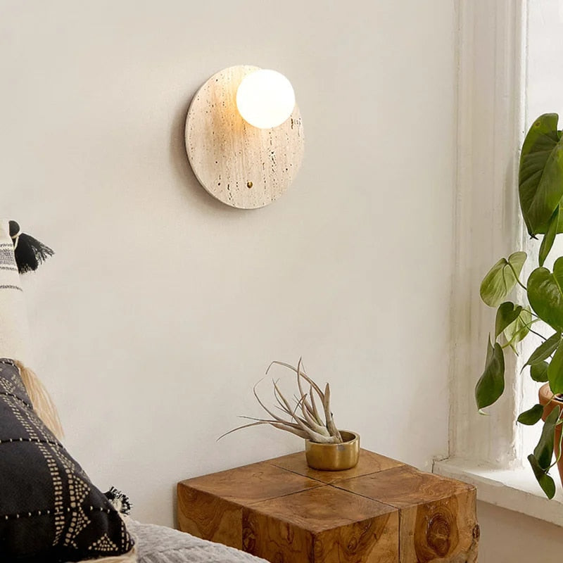 Lampa ścienna Lara Stone Wall Light