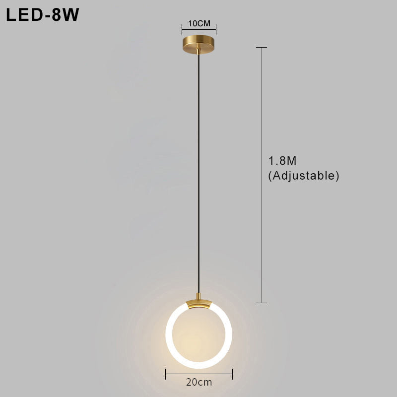 Elegant – Lampa suspendată nordică cu design simplu