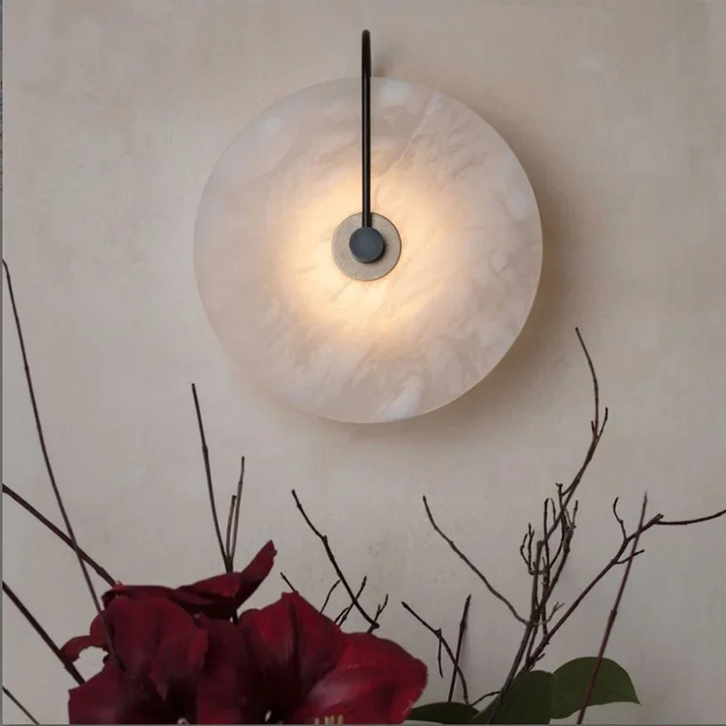 Lampa ścienna Luna Marble